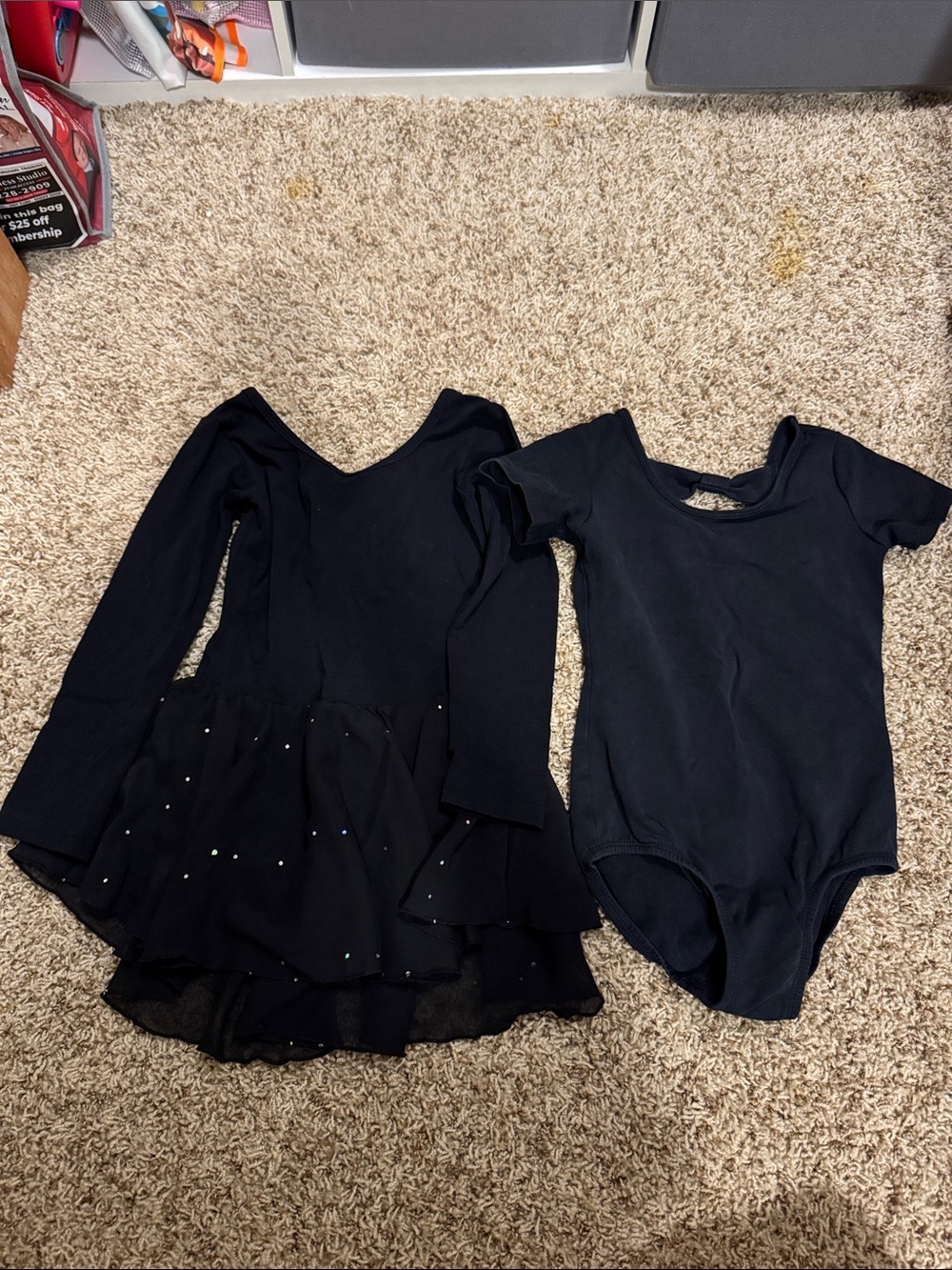 Black Kids Ballet Dress and Leotard Set - Brand: